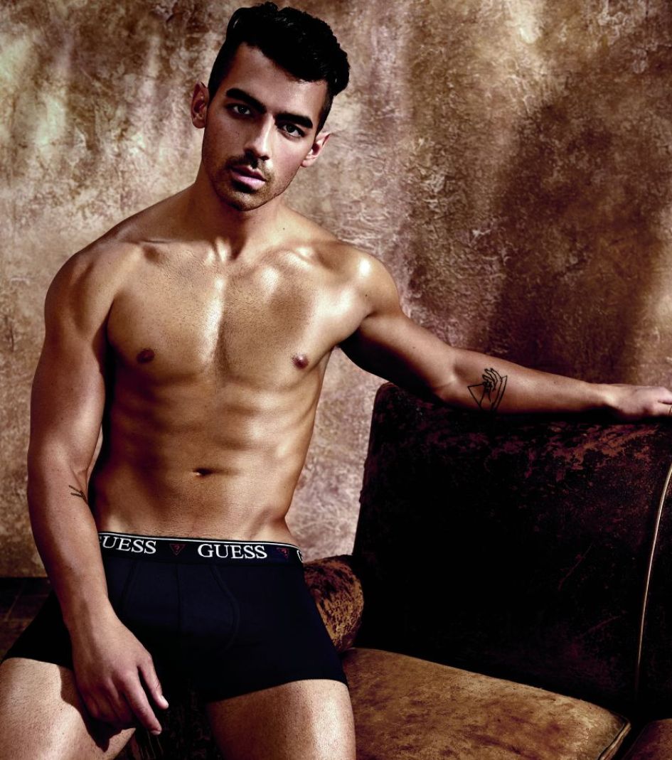 JOE JONAS is the New Face of Guess Underwear